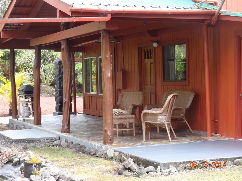 Alii Kane Cottages Deluxe One-Bedroom Suite Volcano Exterior foto