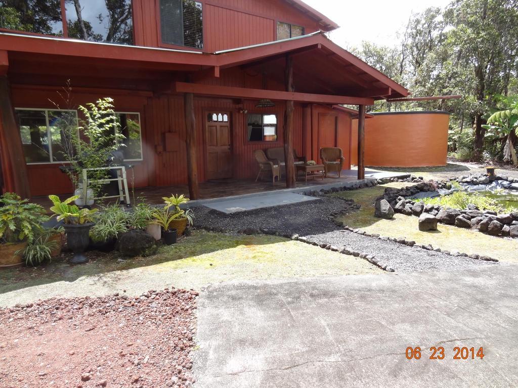 Alii Kane Cottages Deluxe One-Bedroom Suite Volcano Exterior foto