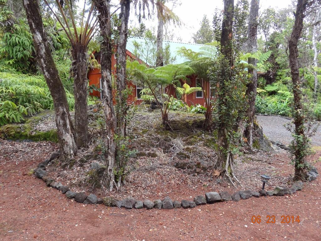 Alii Kane Cottages Deluxe One-Bedroom Suite Volcano Exterior foto