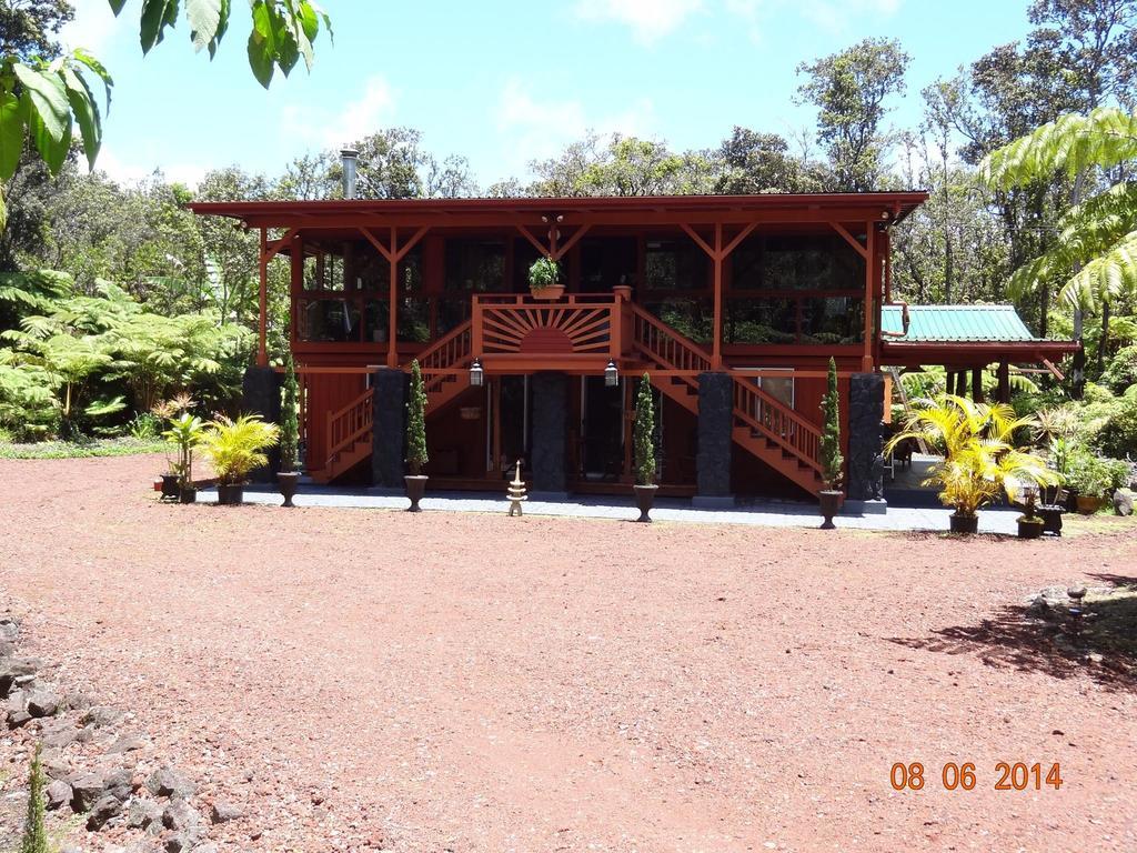 Alii Kane Cottages Deluxe One-Bedroom Suite Volcano Exterior foto