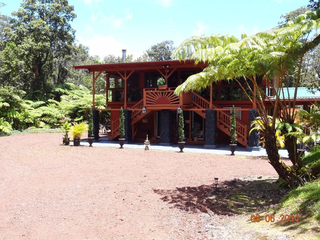 Alii Kane Cottages Deluxe One-Bedroom Suite Volcano Exterior foto