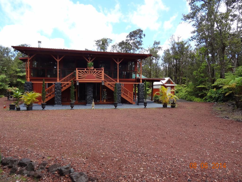 Alii Kane Cottages Deluxe One-Bedroom Suite Volcano Exterior foto