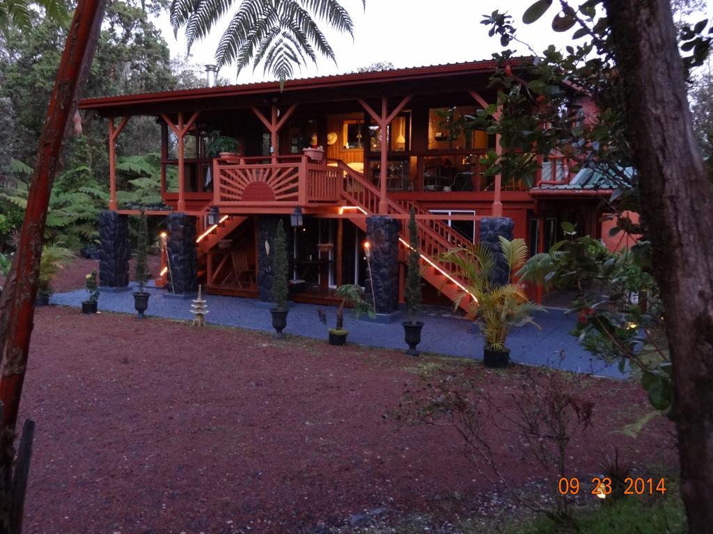 Alii Kane Cottages Deluxe One-Bedroom Suite Volcano Exterior foto