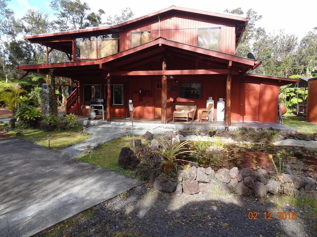 Alii Kane Cottages Deluxe One-Bedroom Suite Volcano Exterior foto