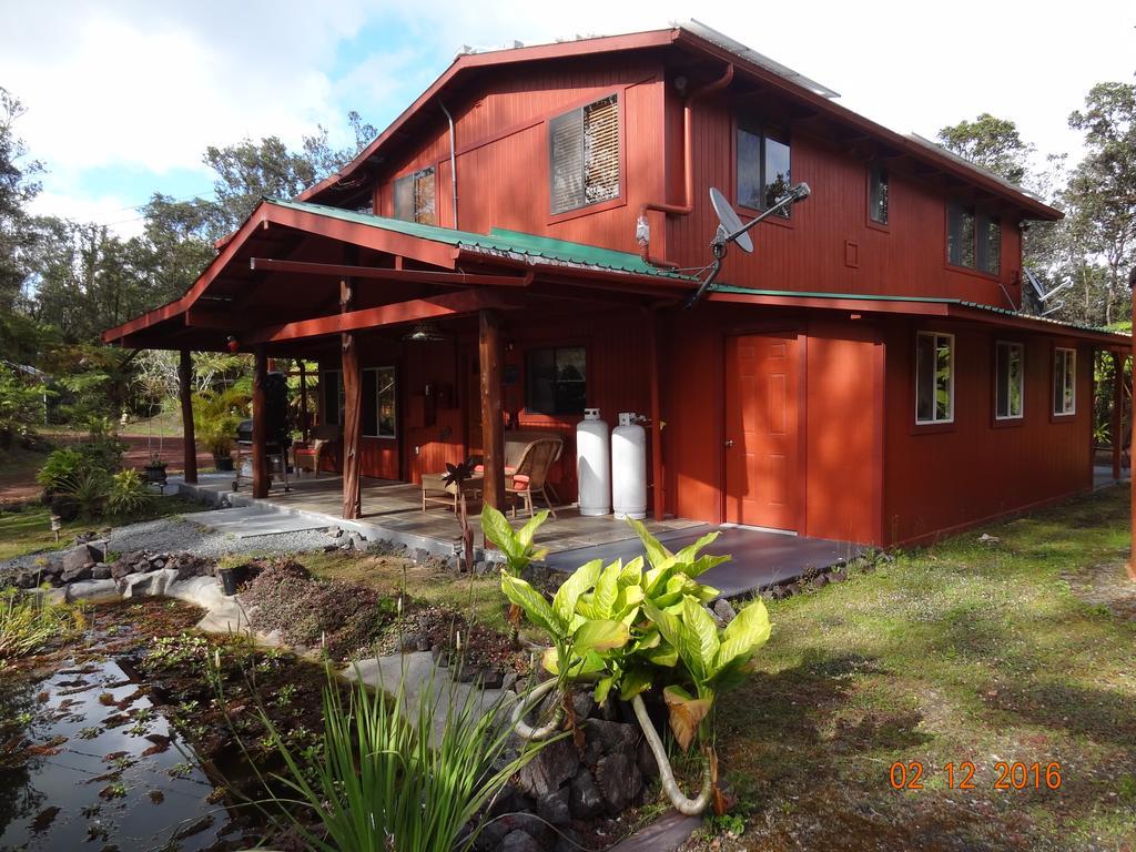 Alii Kane Cottages Deluxe One-Bedroom Suite Volcano Exterior foto