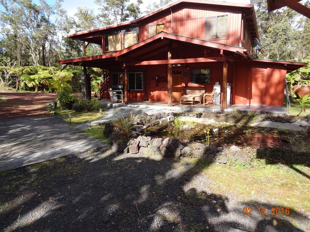 Alii Kane Cottages Deluxe One-Bedroom Suite Volcano Exterior foto