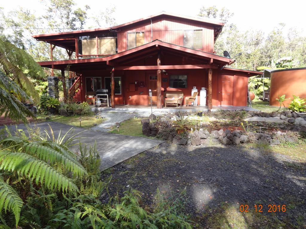 Alii Kane Cottages Deluxe One-Bedroom Suite Volcano Exterior foto