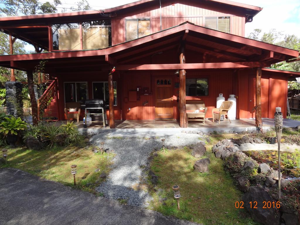 Alii Kane Cottages Deluxe One-Bedroom Suite Volcano Exterior foto