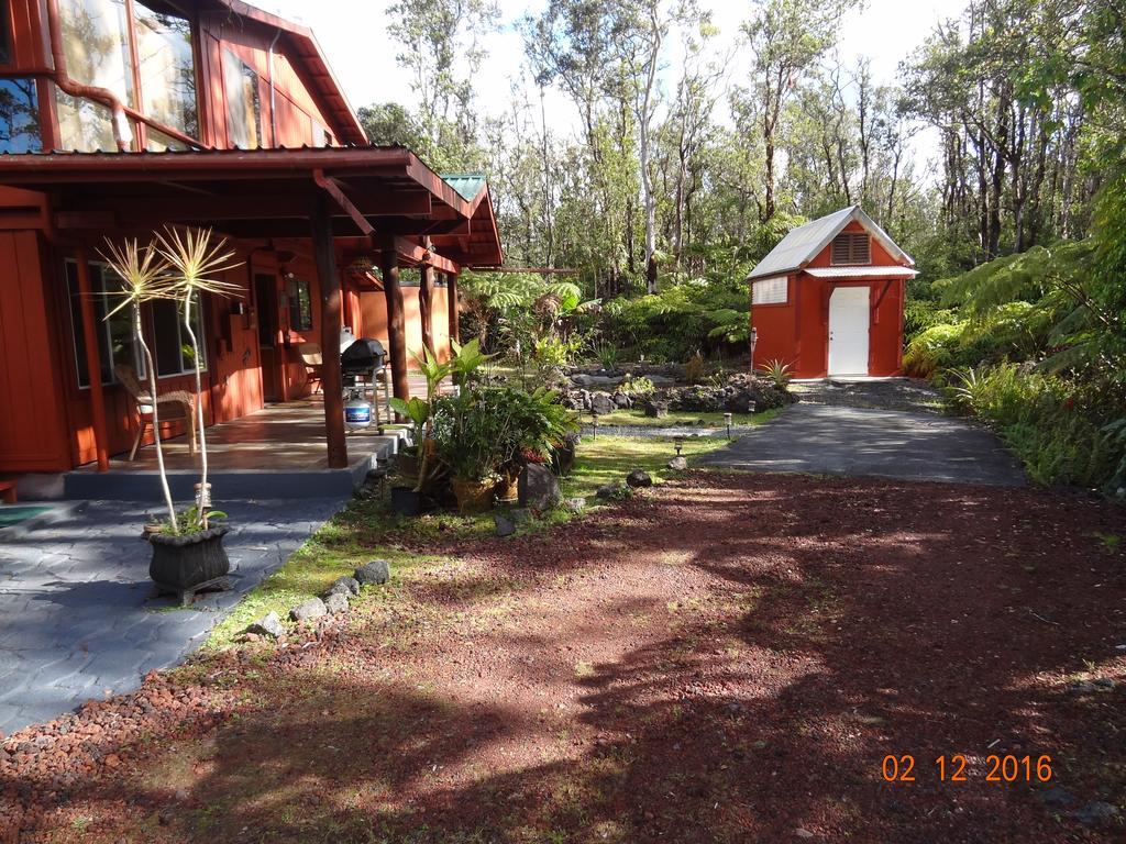 Alii Kane Cottages Deluxe One-Bedroom Suite Volcano Exterior foto