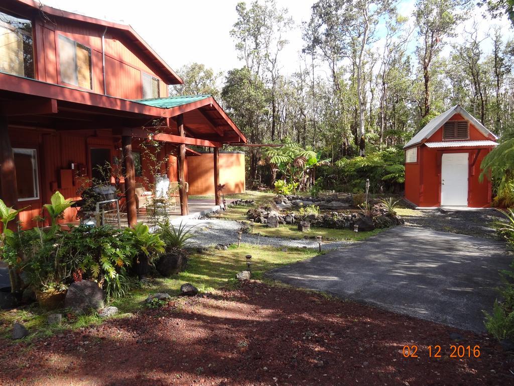 Alii Kane Cottages Deluxe One-Bedroom Suite Volcano Exterior foto