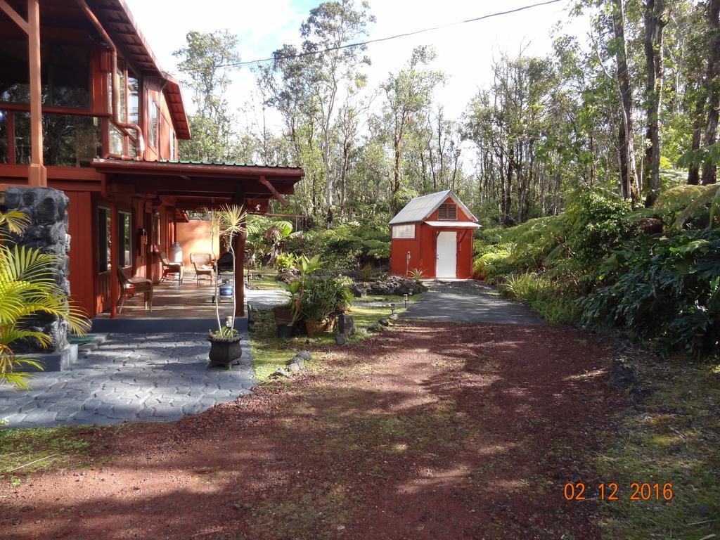 Alii Kane Cottages Deluxe One-Bedroom Suite Volcano Exterior foto