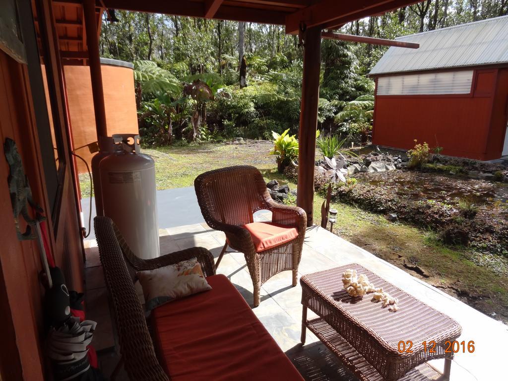 Alii Kane Cottages Deluxe One-Bedroom Suite Volcano Exterior foto